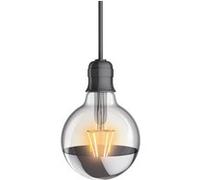 Ampoule globe G95 Xanlite culot E27 Vintage filament 8 W 60 W blanc G