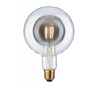 Ampoule Globe LED G95 E27 230V 270lm 4W 2700K gradable Verre fumé Inner Shape Edition PAULMANN