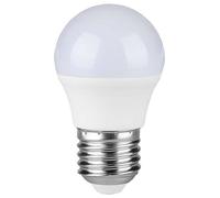 Ampoule Golf G45 LED Givrée 4,5W, E27, 3000K, 470lm - 21175