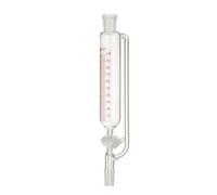 Ampoule Graduée Égalisation Pression Robinet Verre Borosilicaté Labo-100mL 19/26#