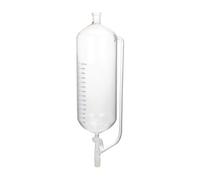 Ampoule Graduée Égalisation Pression Robinet Verre Borosilicaté Labo-3000mL 29/32#