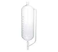 Ampoule Graduée Égalisation Pression Robinet Verre Borosilicaté Labo-5000mL 29/32#