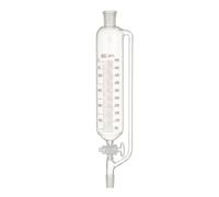 Ampoule Graduée Égalisation Pression Robinet Verre Borosilicaté Labo-500mL 19/26#