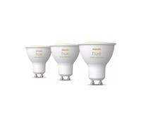 Ampoule GU10 Philips Hue White Ambiance 400 lm Pack de 3 PAR16 Blanc