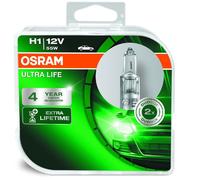 Ampoule halogène Osram Automotive 64150ULT-HCB Ultra Life H1 55 W 1 paire(s)