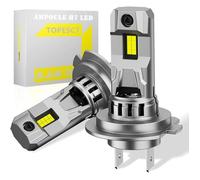 Ampoule H7 LED Voiture - 90W 28000LM H7 LED Lampes Luminosité 6000K Blanc Ampoule LED H7 - TOPESCT , Lot de 2