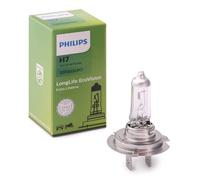 Ampoule H7 PHILIPS LongLife EcoVision 12972LLECOC1 55W 12V PX26d Halogène - Neuf