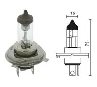 Ampoule Halogène 12V - 60/55W modèle H4