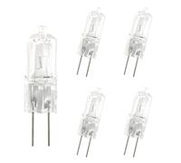 Ampoule halogène 50W G4 12V basse puissance Dimmable Ampoules JC à économie d’énergie pour MR11 Luminaires d’armoire Éclairage paysager (50W / 5PCS)