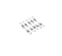 Ampoule halogène de Type G4, 10 pièces, 12V, 10W, pour éclairage domestique, blanc chaud