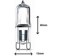 Ampoule Halogène - Dietrich - G9 - 25W - Résistante à 300°C - Électrique