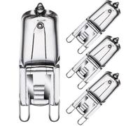 AMPOULE HALOGENE - Fleuve - Ampoules halogènes G9 four 40W 230V 300°C blanc chaud dimmables, lot de 4 LAMPE DE FOUR