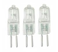 Ampoule Halogène G5.3 12V 20W/35W/50W, 10 Pièces, Capsule Longue Durée, Lumière Blanche Chaude, Transparente, Pour Lampe Aromatique, Lampe De Signalisation, Éclairage Sur Rail,12V-20W,3 Pièces