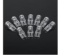 Ampoule halogène - G9 - 120V - 40W - Blanc chaud - 10 pièces - Éclairage intérieur