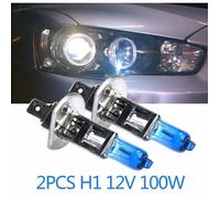 Ampoule Halogène - GIGICIAL - H1 - 12V - 100W - Lumière Blanc 6000K