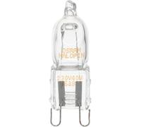 Ampoule halogène originale G9 40 W 230 V pour four, cuisinière électrique, également compatible avec Neff, Balay, Constructa, Gaggenau Bosch Siemens 637592 00637592