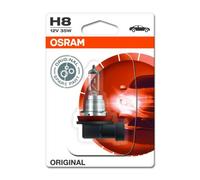 Osram Original H8, Lampe De Phare Halogène, 64212-01b, 12 V Véhicule De Tourisme, Blister Simple (1 Pièce)