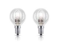 Ampoule Halogène - PHILIPS - Sphérique - 28W - E14 - 2000 Heures