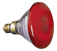 Ampoule halogène pour effet lumineux Eurolite Par-38 FL rot 230 V E27 80 W N/A