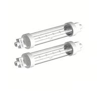 Ampoule Halogene R7s 118mm, 150W Dimmable Ampoules Halogènes, Lampe Chauffante pour Aliments, Blanc Chaud 2300K, AC220-240V Ampoule Chauffante pour Buffets, Cantines, Cuisines, écoles, lot de 2 pièces