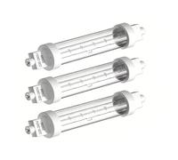 Ampoule Halogene R7s 118mm, 200W Dimmable Ampoules Halogènes, Lampe Chauffante pour Aliments, Blanc Chaud 2300K, AC220-240V Ampoule Chauffante pour Buffets, Cantines, Cuisines, écoles, lot de 3 pièces