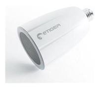 eTIGER Cosmic LED - Enceinte sans fil Bluetooth - Blanc