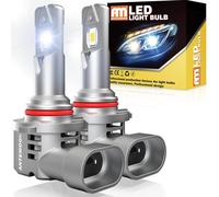 Ampoule Hb3 9005 Led, 90w 18000lm Csp 6000k Blanc Ampoule Led Hb3 Pour Phare De Dc 12v 24v Voiture Et Moto, 1:1 Mini Remplacement Des Lampes Halogènes Et Xénon, Anti Erreur, 2 Ampoules