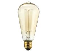 Ampoule incandescente TEMPSA Edision x6 - ST64 Retro - E27 - 220V - 60W - Blanc chaud