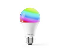 Ampoule intell. E27, 9W, LED, Matter, globe, RVBB, régl., avec. appl.
