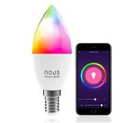 Ampoule intelligente - Nous - P4 - E14 - RVB - 4,5 W - Compatible Alexa et Google Home