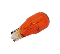 Ampoule-lampe 12v 10w norme t13 culot w2,1x9,5d wedge standard orange (clignotant) (boite de 10) --