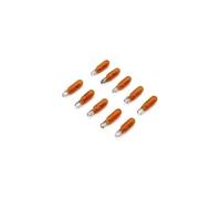 Ampoule-Lampe 12v 2w Norme W2w Culot -W2x4,6d Wedge Standard Orange (Compteur Et Clignotant) (Boite De 10) (Lampe Pour Scooter