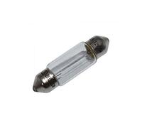 ampoule-lampe 12v 5w norme c5w culot sv 8.5-11x35 navette blanc (feu de position) (vendu a l unite) -flosser-
