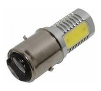Ampoule-lampe 12v a leds 3.5w 156 lumens culot ba20d eclairage blanc (projecteur) (vendu a l'unite) -p2r- n/a G