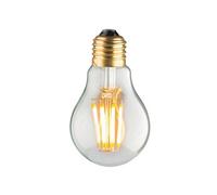 Ampoule Lampe A60 E27 LED Filaments droits 8W classique verre clair