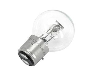 Ampoule lampe blanche Flosser BA21d 6V 45/40W optique avant auto moto scooter