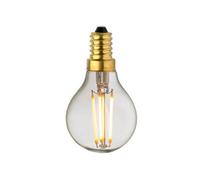 Ampoule Lampe C45 E14 LED Filament droits 4W classique verre clair