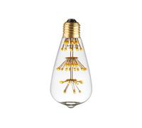 Ampoule Lampe Déco ST64 multipoints E27 blanc chaud