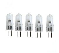 Ampoule Lampe Halogène G6.35 Pack De 5 Lampes Halogènes G6.35 Lampe Halogène À Culot À Broche 24 V 50 W Ampoules À Capsule Gy6.35 Blanc Chaud À Intensité Variable Pour Effets D'Éclairage Et Projecteur