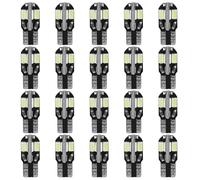 Ampoule latérale de voiture ampoule LED ampoule de signalisation ampoule cales ampoule accessoire de voiture pour Canbus T10 194168 5730,éclairage intérieur