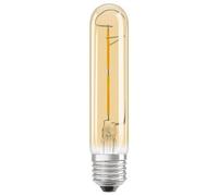 Osram Vintage Edition 1906 Ampoule LED à Filament - Culot E27 - Forme Tubular Or Ambrée - Blanc Chaud 2400K - 2,8W (Équivalent 20W)