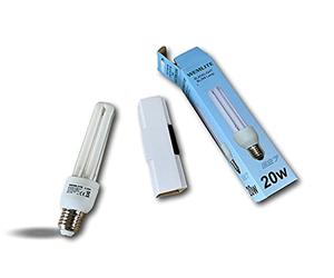 Ampoule led 20 W pour désinsectiseur UV | Lot de 3 | Pour attirer et capturer les insectes | Lampe anti moustiques électrique | Ampoule led à visser | Kibros DIFGLUEAMPx3