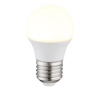 Ampoule LED 4 watts 350 lumens ampoule blanc chaud ampoule douille E27, plastique blanc, DxH 4,5x7,9 cm