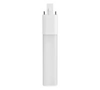 Ampoule LED 6 W 2 Broches, LED PL Horizontale Encastrée G23/GX23, Culot de Lampe Fluorescente Compacte, Ampoule LED Plug & Play pour Appliques Murales, Salle de Bain, Cuisine(G23Blanc Chaud)