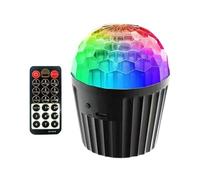 Ampoule LED À Boule Rotative Portative Divers Modes Équipement D'éclairage De Fête Effet Disco Pour La Scène Domicile Et La Lampe D'ambiance De Célébration