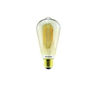 Ampoule LED à Filament 4.5W 420lm Culot E27 Forme ST64 Rétro Dorée