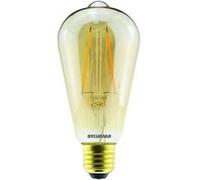 Ampoule LED à Filament 4.5W 420lm Culot E27 Forme ST64 Rétro Sylvania Dorée Dorée