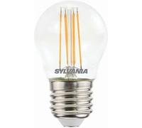 Ampoule LED à Filament 4.5W 470lm Culot E27 Dimmable V5 Format Boule Rétro Sylvania Transparent TRANSPARENT