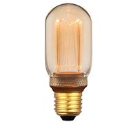 Ampoule LED à filament DECO Rétro Tubular, E27, 3,5 W, 1800 K, 120 lm, verre doré