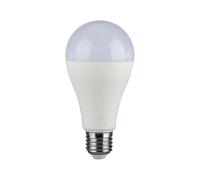 Ampoule LED A65 17 W, culot E27, puce Samsung, couleur 4000 K, idéale pour l'éclairage général dans les maisons et les bureaux.